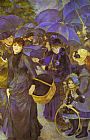 Pierre Auguste Renoir Wall Art - The Umbrellas
